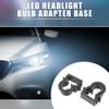 A ABSOPRO H1 LED Headlight Bulb Holder Adapter Socket Base Holders Clip for Ford Focus Fiesta Mondeo (Pack of 2) view 2