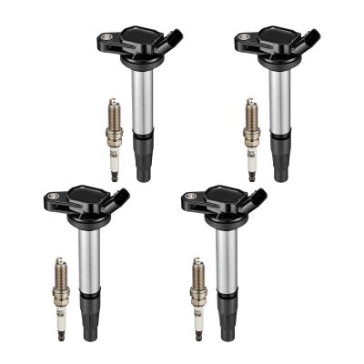 BDFHYK Ignition Coil UF596 and Spark Plug 93501 for Toyota Corolla 09-17