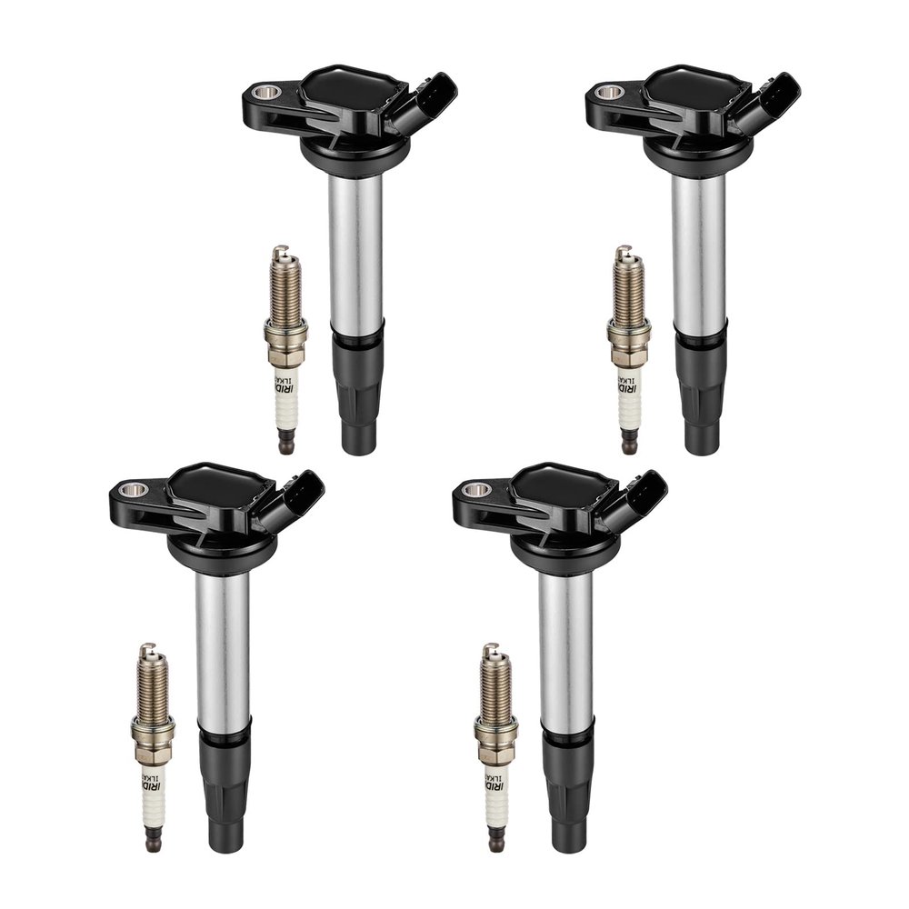 BDFHYK Ignition Coil UF596 and Spark Plug 93501 for Toyota Corolla 09-17