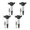 BDFHYK Ignition Coil UF596 and Spark Plug 93501 for Toyota Corolla 09-17 view 1
