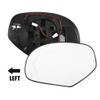 X AUTOHAUX Car Rear View Driver Left Side Heated Mirror Glass Replacement LED Turn Signal for GMC Sierra 1500 3500 HD for Escalade for Avalanche for Silverado for Suburban view 2
