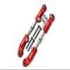 GPM for Arrma 1:7 Mojave 6S-ARA10058 / Mojave 6S V2-ARA7604V2 Upgrade Parts Aluminum 7075-T6 + Stainless Steel Adjustable Front Steering Tie Rod - Red view 1