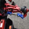 GPM for Arrma 1:7 Mojave 6S-ARA10058 / Mojave 6S V2-ARA7604V2 Upgrade Parts Aluminum 7075-T6 + Stainless Steel Adjustable Front Steering Tie Rod - Red view 3