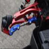 GPM for Arrma 1:7 Mojave 6S-ARA10058 / Mojave 6S V2-ARA7604V2 Upgrade Parts Aluminum 7075-T6 + Stainless Steel Adjustable Front Steering Tie Rod - Red view 4