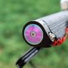 MUQZI Handlebar End Plugs - Expanding, Aluminum and Adjustable Handlebar Bike Bar Ends, Rainbow view 2