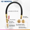 HZ-MONSTAR RV Winterizing Kit with Sprinkler Blowout Adapter, 15" Air Compressor Quick-Connect Plug with 1/4" Quick Connect Plug and 3/4" Garden Hose Thread for RV Camper Boat Motorhome Systems view 2