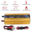 Pure Sine Voltage Converter Car Inverter, 3000W DC 12V Sine Volt Car Voltage Converter Inverter Power Solar Inverter with USB Port Cooling Fan (110V) view 3