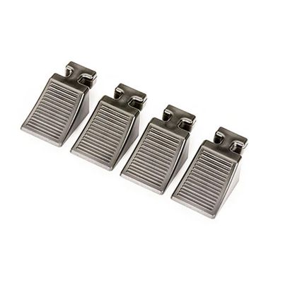 Traxxas 8844R Wheel Chocks, Flatbed (4)