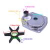 SouthMarine Boat Motor 817275Q05 817275K05 817275T4 817275Q4 Water Pump Repair Kit with Housing for Mercury MerCruiser Alpha One 1 Gen Two 2 II 200HP 225HP 250HP 300HP 3.0L Engine, fit Sierra 18-3147 view 4