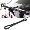 STAYTOP Bike Top Frame Cross Bar Telescopic Adaptor Bicycle Top Tube Adjustable Adapter Black view 1