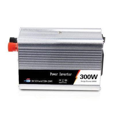 HYDTGZ Power Inverter 300W/500W/600W/800W/1000W/1200W/1500W/2000W Pure Sine Wave Inverter DC 12V to 110V/220V AC Car Inverter,300w,12V to 110V