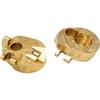 Hot Racing AUTB21HX 132g Brass Currie F9 Portal Steering Knuckle: UTB SCX 3 view 2