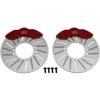 Hot Racing RVO21RR02 Disc Brake 64mm Rotors and Calipers for RVO21XG view 1