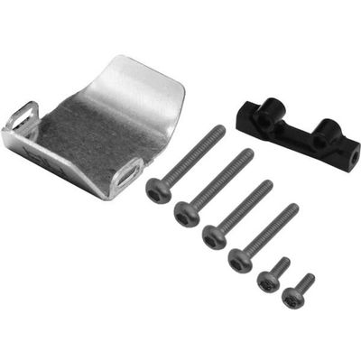 Hot Racing SXTF331CF Stainless Steel Front or Rear Axle Skid Plate SCX24