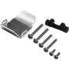 Hot Racing SXTF331CF Stainless Steel Front or Rear Axle Skid Plate SCX24 view 1