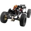 Hot Racing SXTF331CF Stainless Steel Front or Rear Axle Skid Plate SCX24 view 3