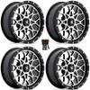 MSA M45 Portal 14" Wheels/Rims Machined Pioneer view 1