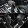 XITER Leather Automatic Gear Shift Knob Cover Car Shift Boot Lever Protector for Porsche Cayenne 2019 2020 2021 2022 2023 Interior Accessories(Black) view 3