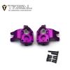 TREAL UTB18 Capra Aluminum 7075 Front Steering Knuckles Inner Portal Covers Set (2P) Upgrades (Purple) view 3