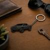 FOUR WHEEL BEAST Tacoma Keychain - Tacoma Accessories 2016-2022 mods for Pro Sport Off Road Cool Key Chain Fob Cover 3rd gen Toy Truck (Army Green) view 2