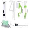 POPETPOP 1 Set Cleaning Brush Plastic Dual Purpose Groove view 3