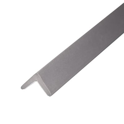 Heavy-Duty Industrial-Grade Compact Corner Guard and Furniture Edge Protector and Bumper Grey, 24 Inches Set of 4