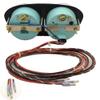 Lund Boat Gauge Dash Panel | Speedometer Tachometer 8 3/4 x 4 Inch view 2