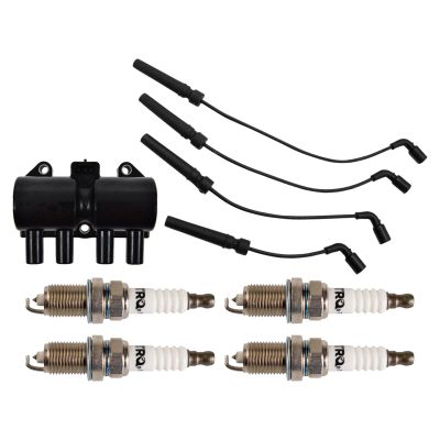 Ignition Coil and Spark Plug Kit 6 Piece Iridium Spark Plugs