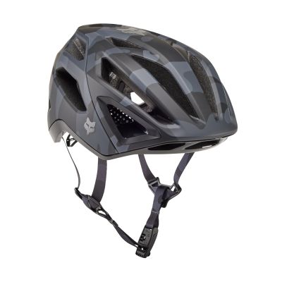 Fox Racing Unisex Crossframe Pro Mountain Bike Helmet, Black Camo, Small