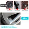 Car Tire Valve Stem Cap, 12 Pcs Wheel Valve Covers, Leak-Proof Air Caps Cover, Airtight Aluminum Alloy Hexagon Shape Tyre Accessory, Universal for Auto, Truck, SUV, Motorcycle, Bike (Silver) view 3