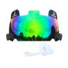Football Visors Football Helmet Visor with Clips Scratch Resistant Visor and Football Mouth Guard Sets for Youth & Adult(revo-Green) view 1