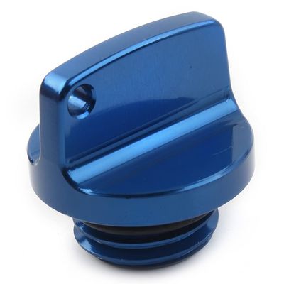 Lirun Motorcycle 2Pcs Oil Filler Cap,CNC Aluminum Oil Filler Caps Plugs Covers for HONDA CRF150R CR125R CR250R CRF250R CRF450R CRF450X CRM250R/AR,Blue