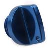 Lirun Motorcycle 2Pcs Oil Filler Cap,CNC Aluminum Oil Filler Caps Plugs Covers for HONDA CRF150R CR125R CR250R CRF250R CRF450R CRF450X CRM250R/AR,Blue view 3