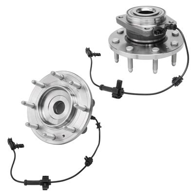 Detroit Axle - 4WD Front Wheel Hubs for 2011-2019 Chevy Silverado 2500 HD