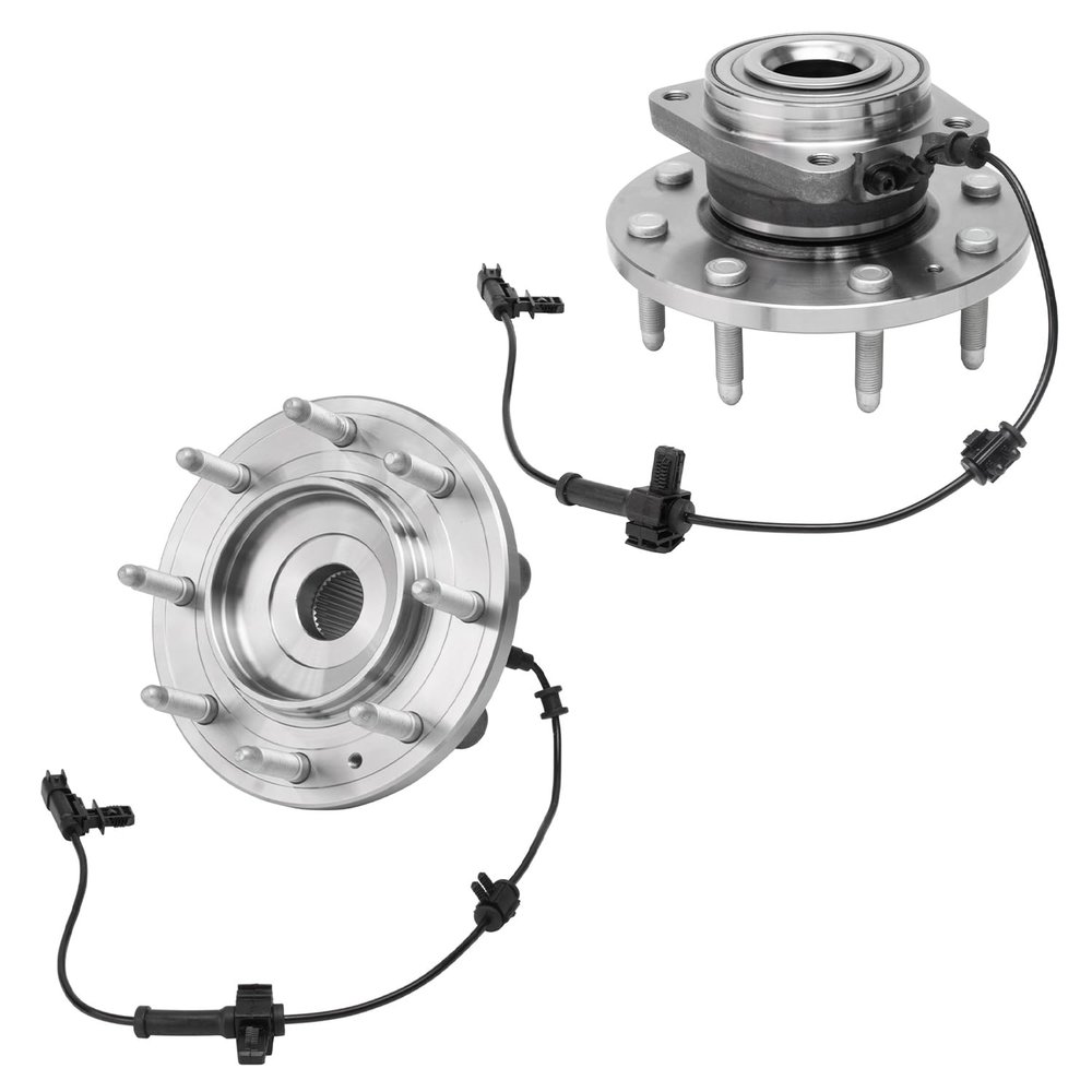 Detroit Axle - 4WD Front Wheel Hubs for 2011-2019 Chevy Silverado 2500 HD