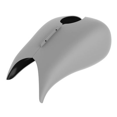 Motorcycle Tank Covers Gallon Fuel Shrouds Fit for 2009+ Harley Touring Street Glide Road Glide - Stardust Silver