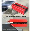 HYDTGZ Pure Sine Wave Power Inverter 500W / 1000W / 1500W / 2000W Solar Inverter Vehicle Power Converter DC 12 V 24 V to 110 V / 220 V with LCD Display,500w,12 V to 110 V view 2