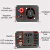 HYDTGZ Power Inverter Car Converter Pure Sine Wave Power Inverter DC 12 V 24 V to 110 V / 220 V with LCD Display Solar Inverter,1500w,24 V to 110 V view 4