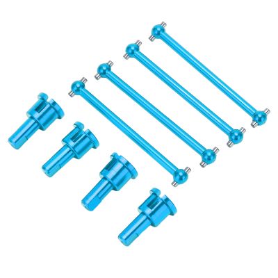 VGEBY 4pcs Metal Dog Bone Differential Joint Cups Set for A959 A949 A969 A979 1/18 RC Car Parts (Blue)