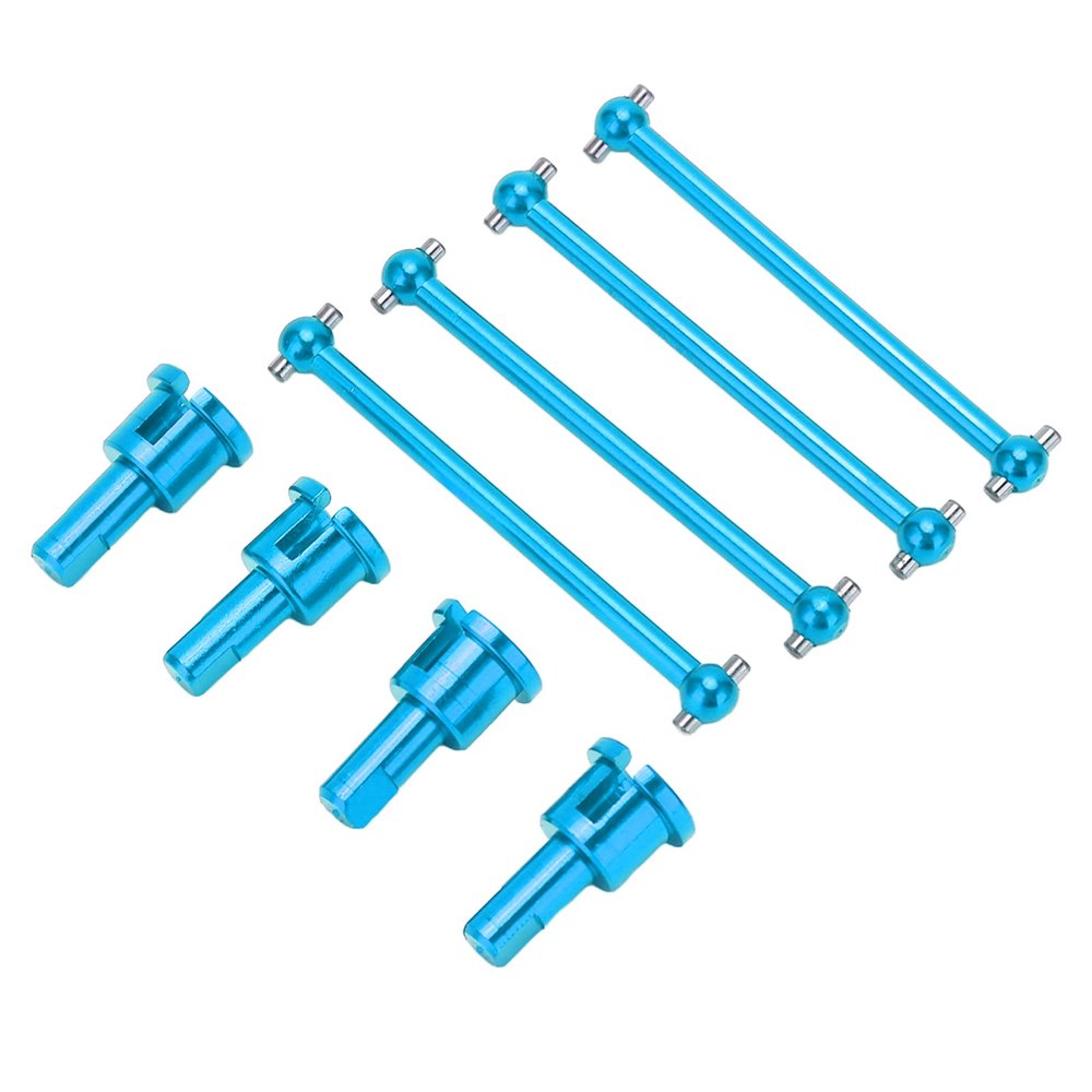 VGEBY 4pcs Metal Dog Bone Differential Joint Cups Set for A959 A949 A969 A979 1/18 RC Car Parts (Blue)