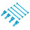VGEBY 4pcs Metal Dog Bone Differential Joint Cups Set for A959 A949 A969 A979 1/18 RC Car Parts (Blue) view 1