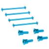 VGEBY 4pcs Metal Dog Bone Differential Joint Cups Set for A959 A949 A969 A979 1/18 RC Car Parts (Blue) view 3