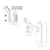 x xotic tech Bike RCT715 Tail Light Mount Combo, Compatible with S-Works SWAT Saddle - Type C view 2