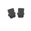 Football Visor Clips Football Visor Helmet Clips - Universal Fit (1 Pair) (Black) view 2