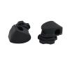 Football Visor Clips Football Visor Helmet Clips - Universal Fit (1 Pair) (Black) view 3