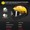 ILM MIPS Motorcycle Full Face Helmet Pinlock Insert Anti Fog Dual Visor Racing Casco de Moto Men Women DOT Model 129M(Matte Black X-Large) view 2