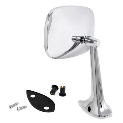 Outside Mirror Assembly Large Head Passenger Side For Chevrolet Corvette 1975-1979
