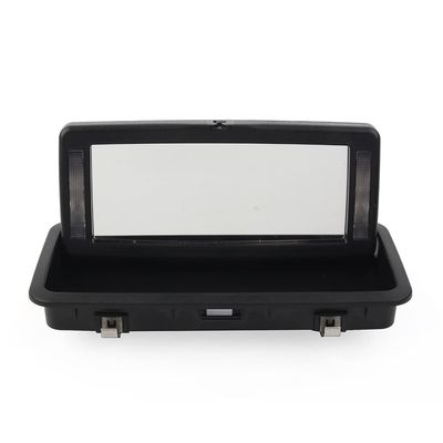 FSFY Car Sunvisor Mirrors Makeup Mirror Vanity Cover, Car Vanity Mirror Sun-Shading Cosmetic Mirror For Jaguar XJ 2010 2012 2012 2013 2014 2015 2016 2017 2018 2019 Black