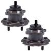AUQDD 512372 x2 (For FWD Models) Rear Wheel Hub and Bearing Assembly Compatible With 2010-2012 Le-xus HS250h,18-21 NX300 /11-16 Sc-ion tC /06-18 Toy-ota RAV4# HA590173 42450-0R010 view 1