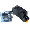 GUMMMY 8 Pin MY2NJ Relay 24 V DC Small Relay 5A DPDT Coil with Base Socket -Y103 (Size : DC 24V) view 3